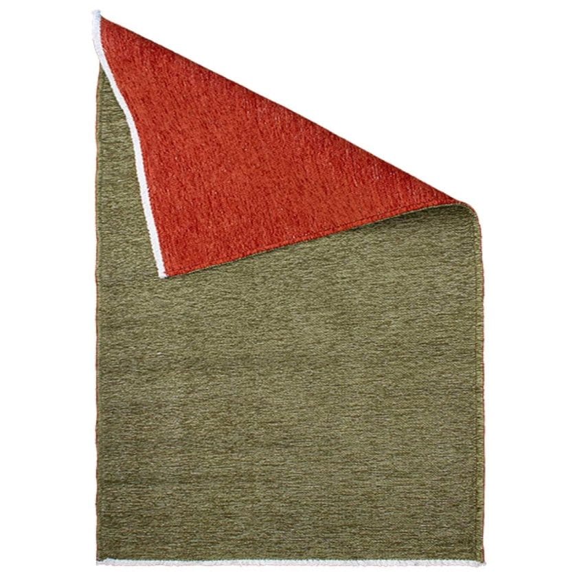 Tapete Decorativo Kellim Doble Vista Verde (1)