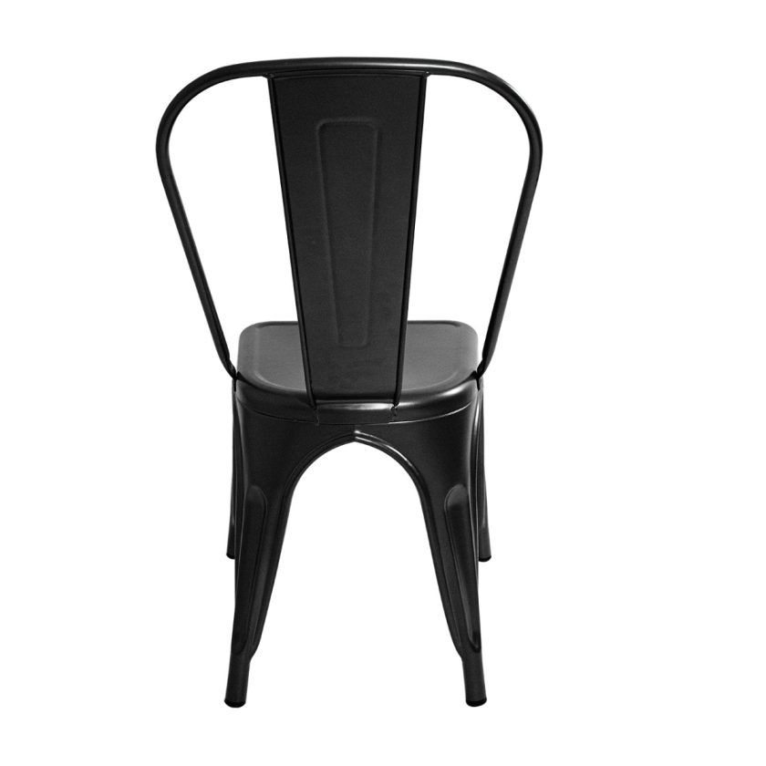 Set de 2 sillas de comedor alpes negro (1)