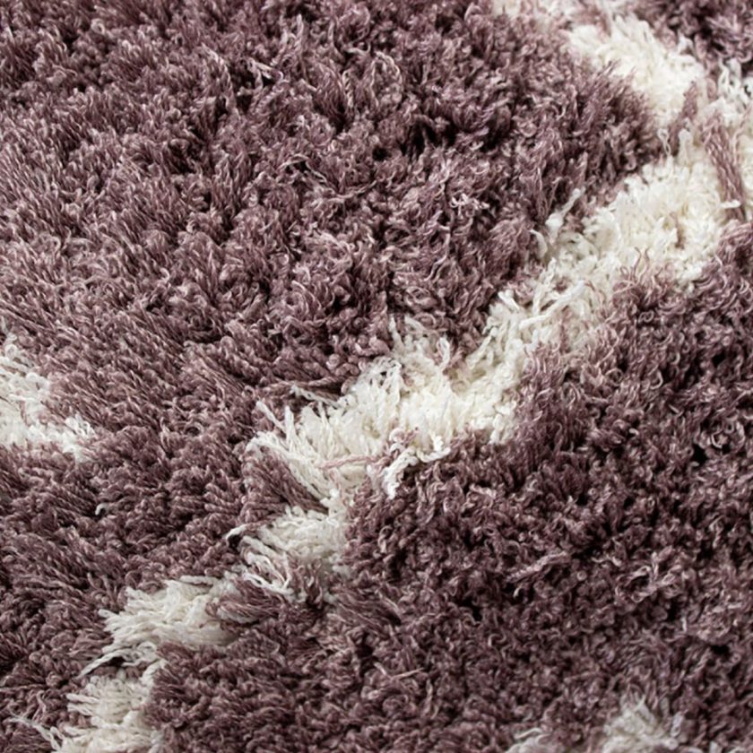 Tapete decorativo shaggy blendy morado (2)