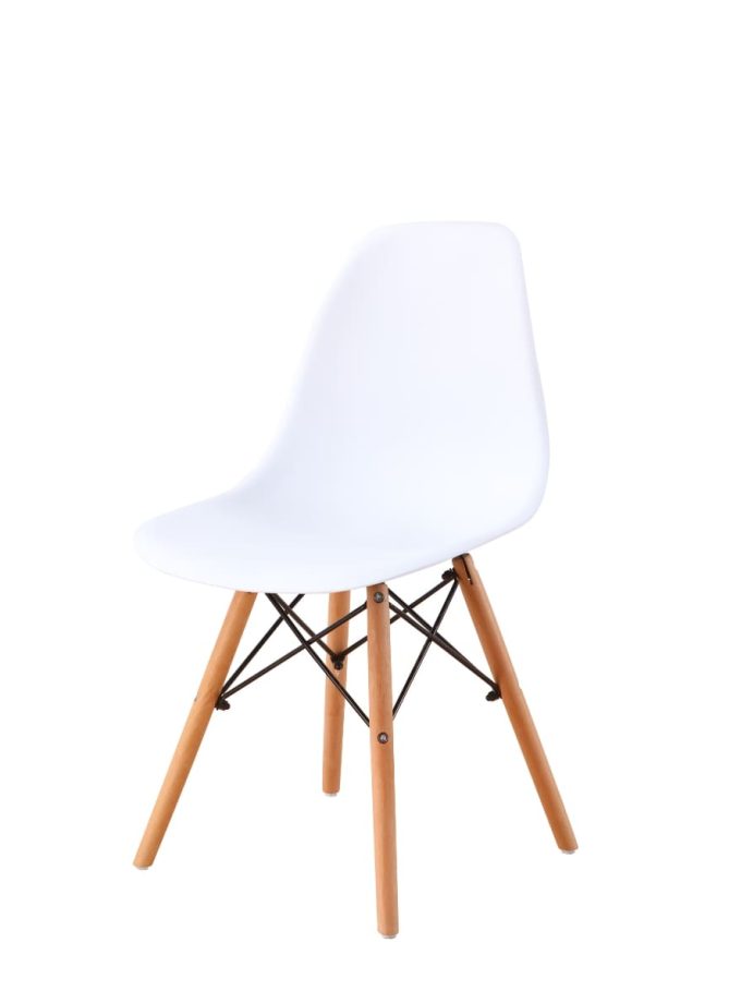 Set 2 sillas de comedor replica eames blanco