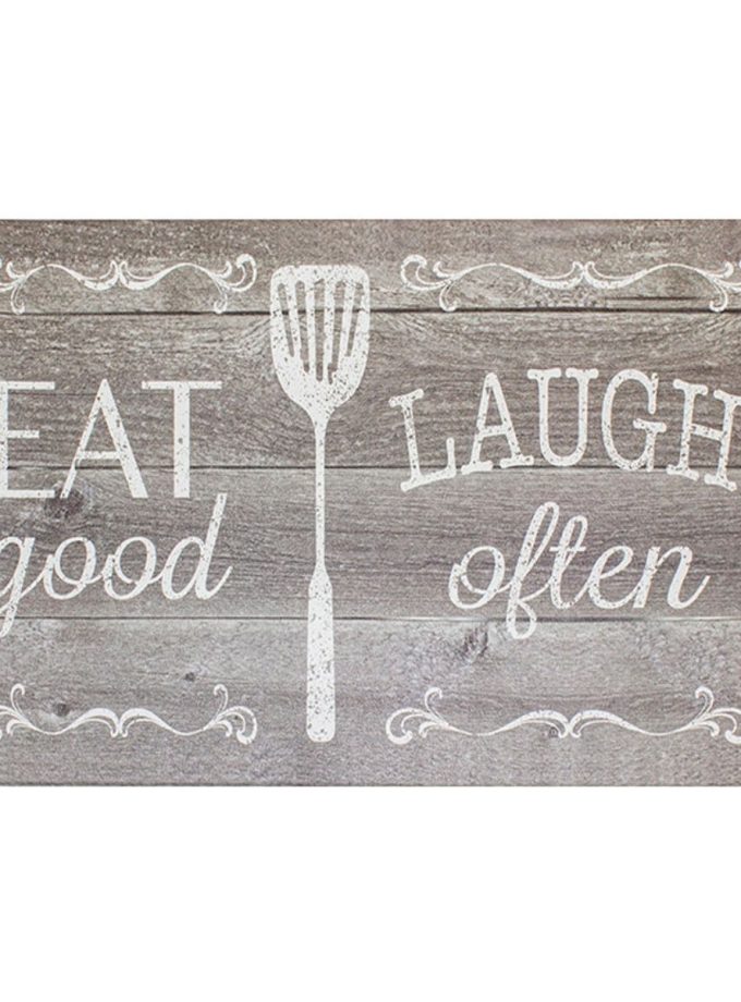 Tapete Kitchen Mat Eat & Laugh 45x75 Cm (1)