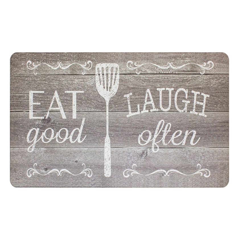 Tapete Kitchen Mat Eat & Laugh 45x75 Cm (1)