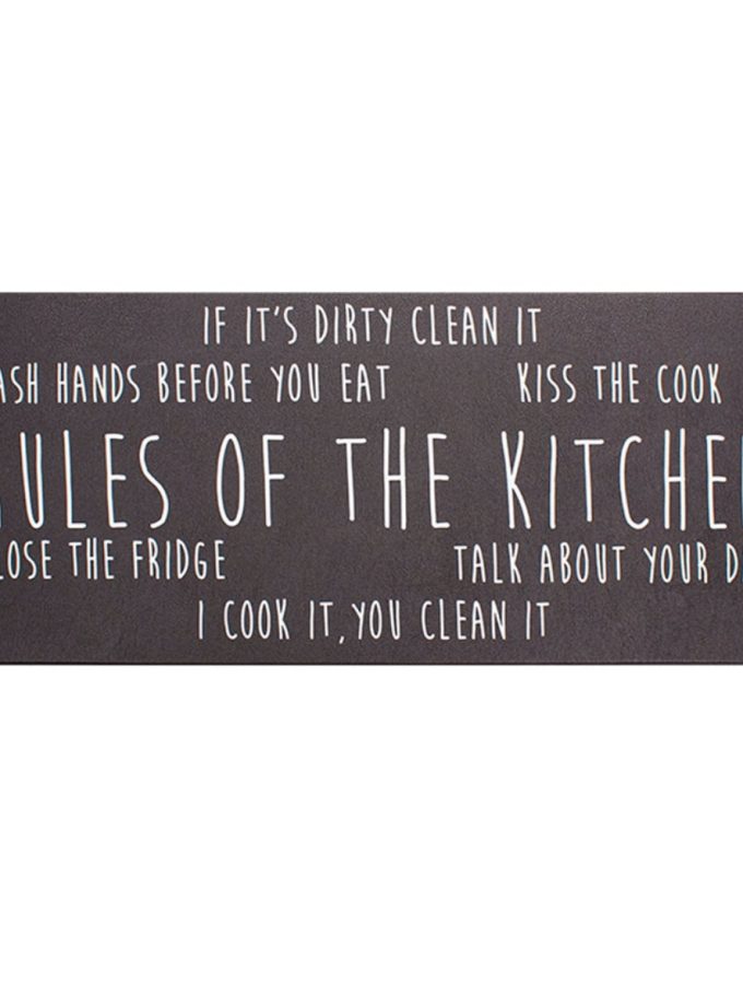 Tapete kitchen mat rules 45x120 cm (1)