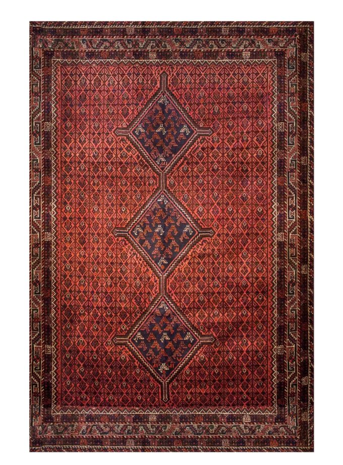 Tapete Decorativo Bazhars Ghashgai 334x204 Cm (1)