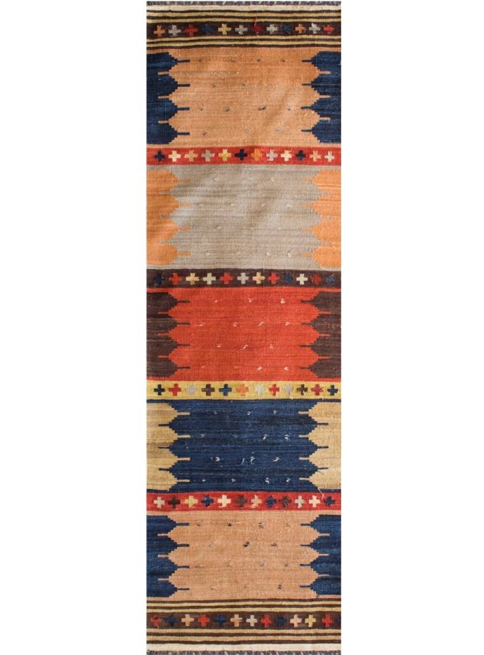 Tapete Decorativo Bazhars Kilim Kandahar 87x227 Cm (1)