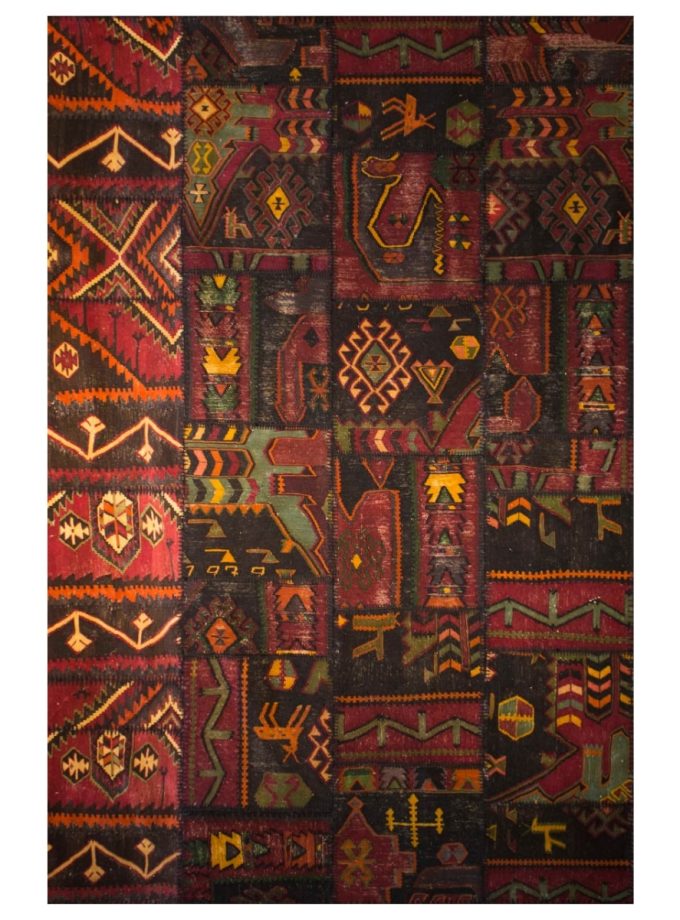 Tapete Decorativo Bazhars Patchwork Antique Cauca 298x200 Cm (1)