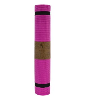 Yoga Mat Rosa rollo