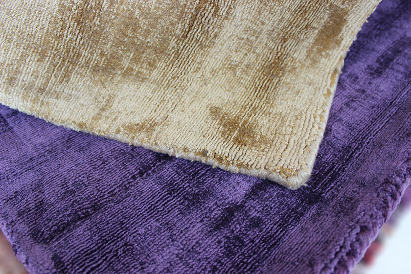 Montaje Silk Morado Y Gold